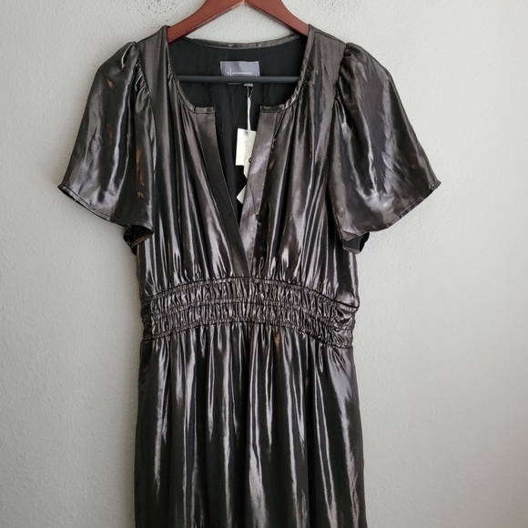 Anthropologie the Somerset Maxi Dress Shine Edition size M NWT - Picture 4 of 9